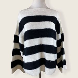 Princess Polly Wide Sleeve Stripe Sweater